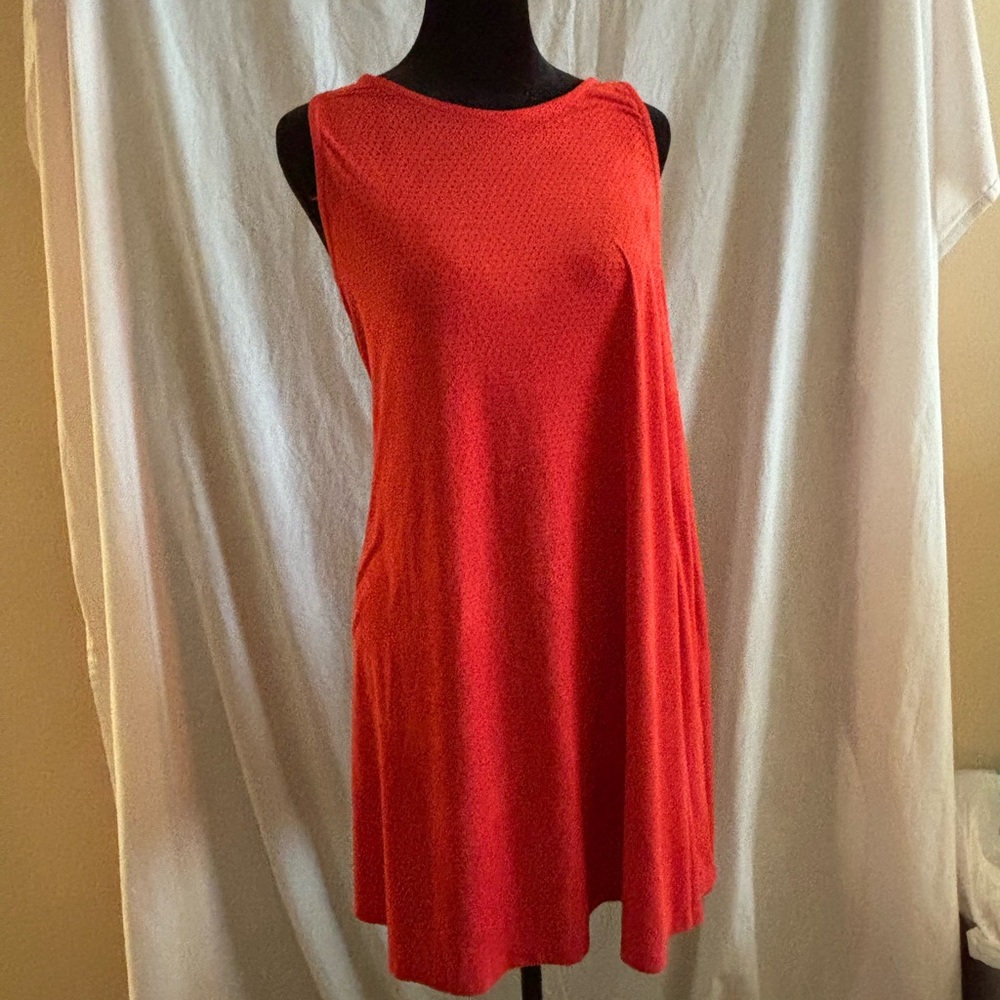 Derek Heart Vibrant Red Mini Dress